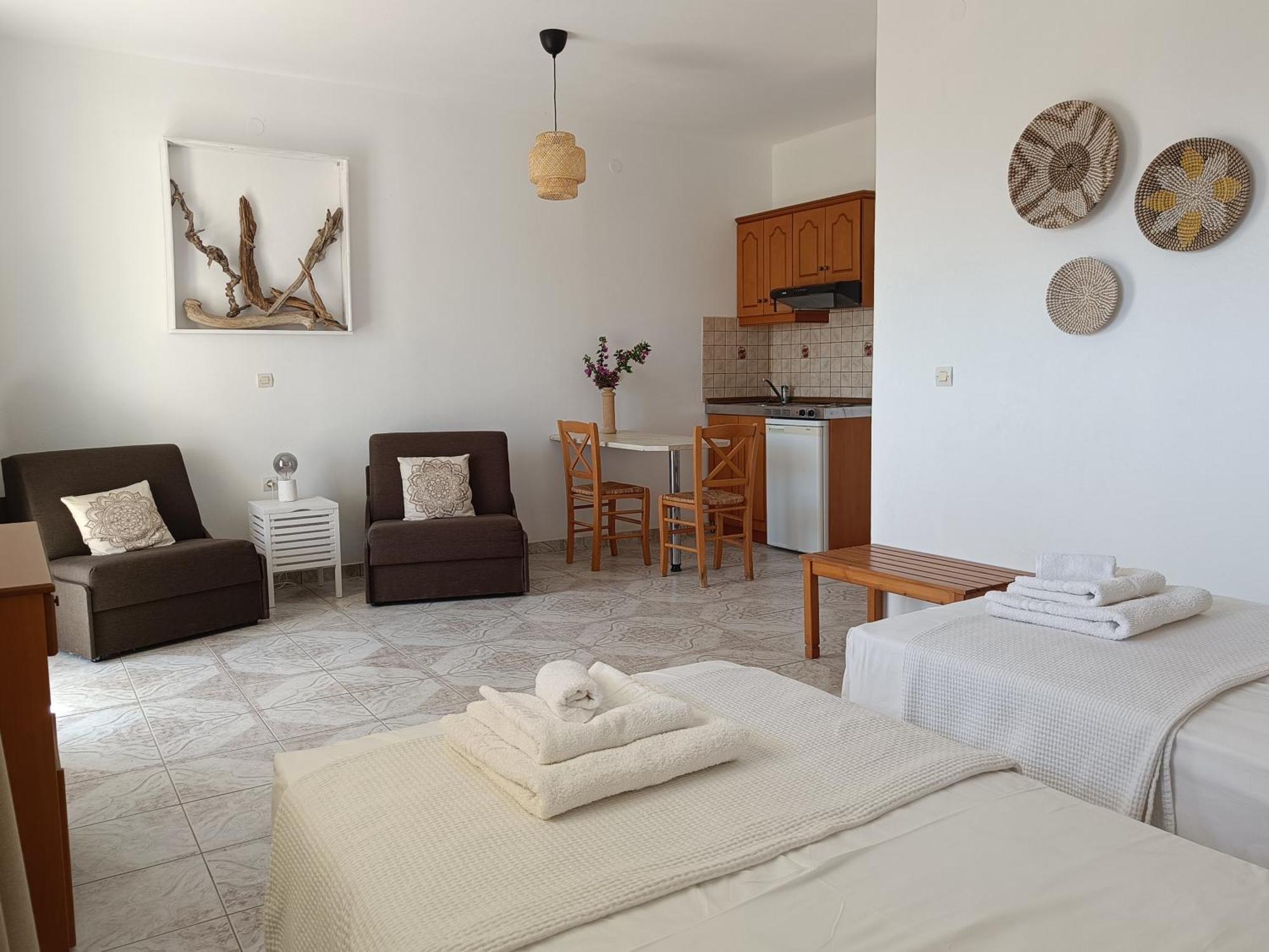 Studios Fokia Beach Amoopi Exterior foto